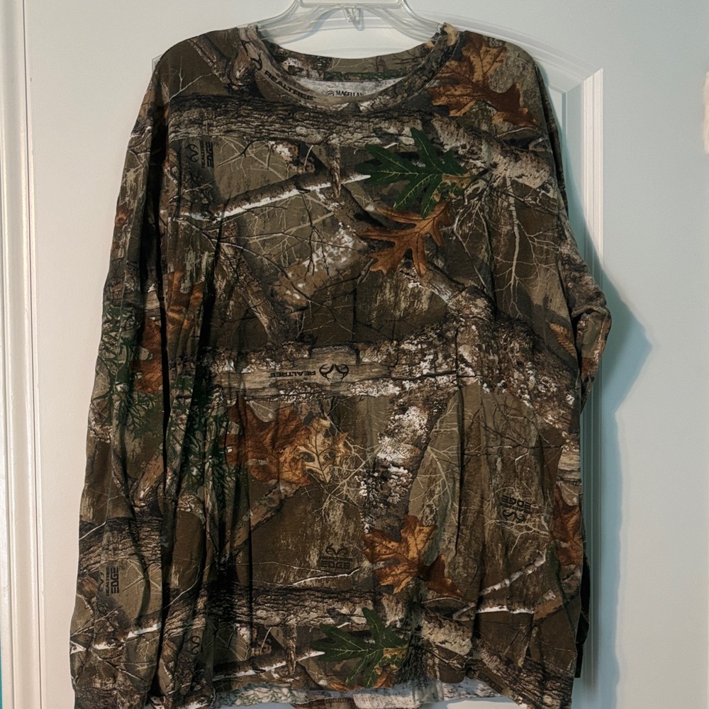 Magellan Outdoors Camouflage Long Sleeve Shirt